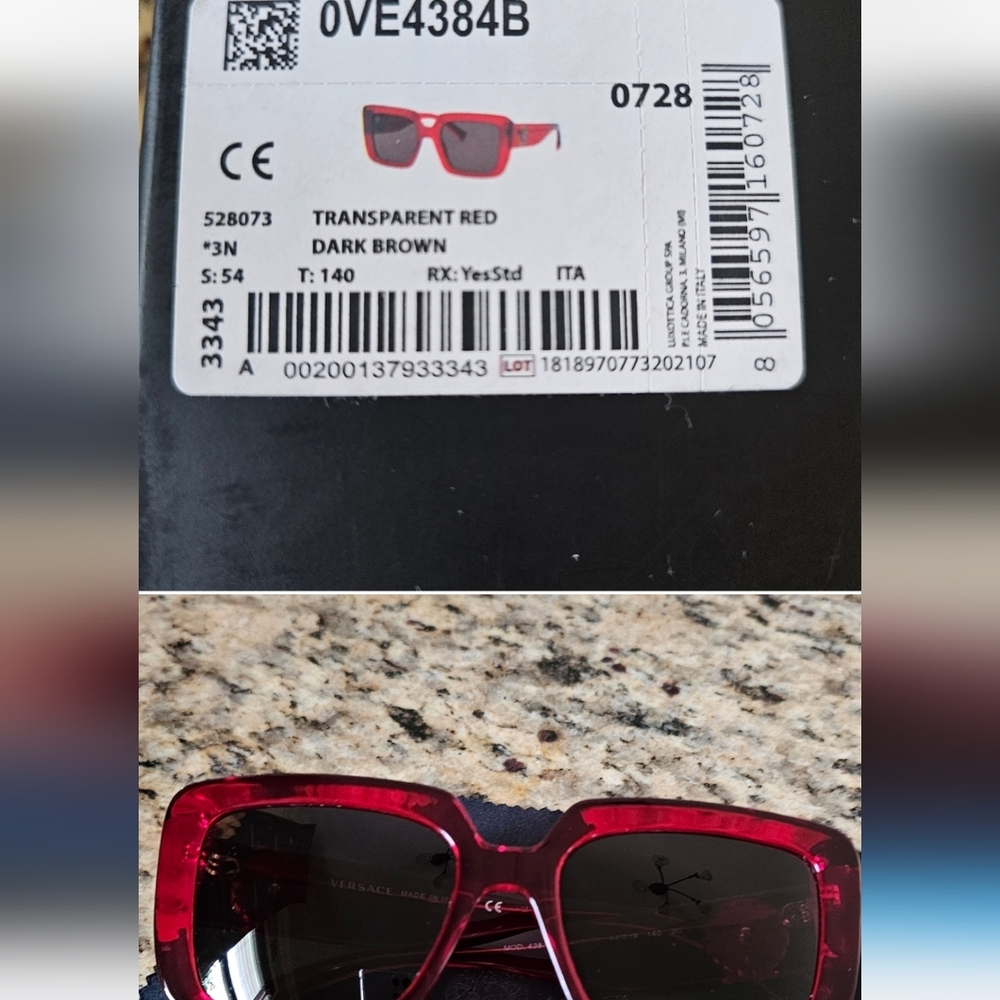 VERSACE Women's Sunglasses, VE4384B - Picture 4 of 5